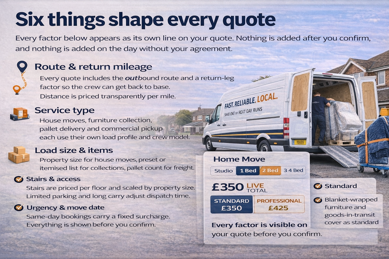 Six things shape every quote pricing visual