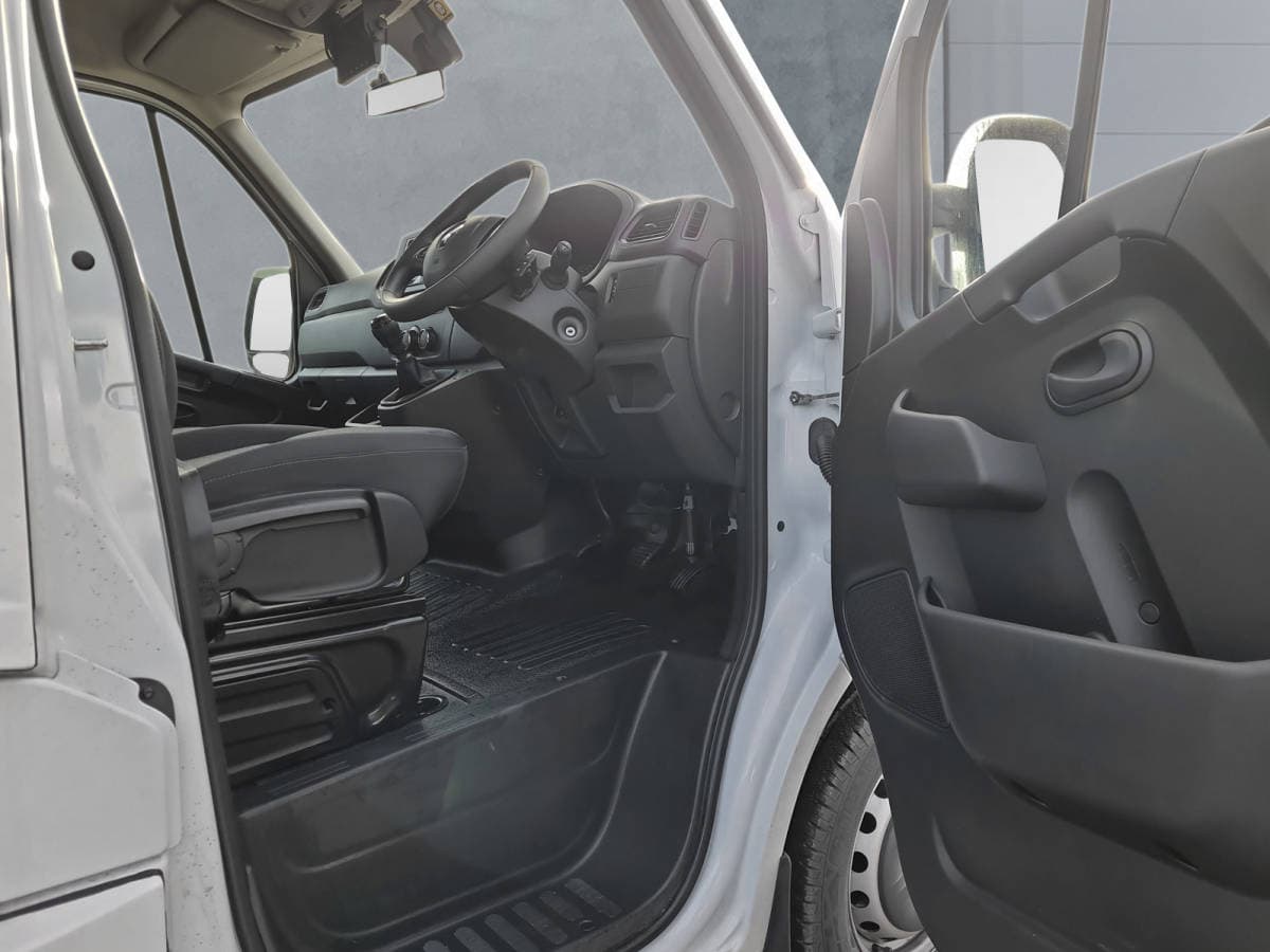 Professional cab and interior condition of Moveaxis removals vehicle